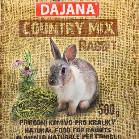 Корм для кроликов DAJANA Country Mix 500г DP404J