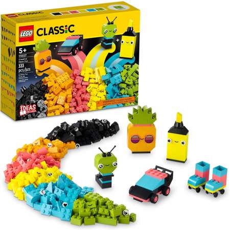 Конструктор LEGO Classic LEGO Творческая игра с неоновыми цветами 11027