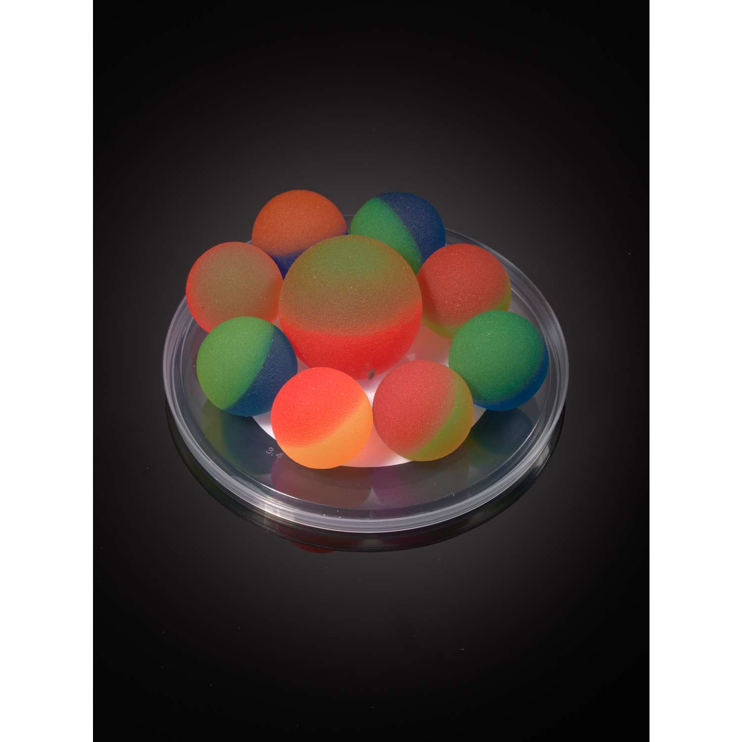 Мячи-прыгуны TopVending В банке Цветной лед 9 шт - фото 4