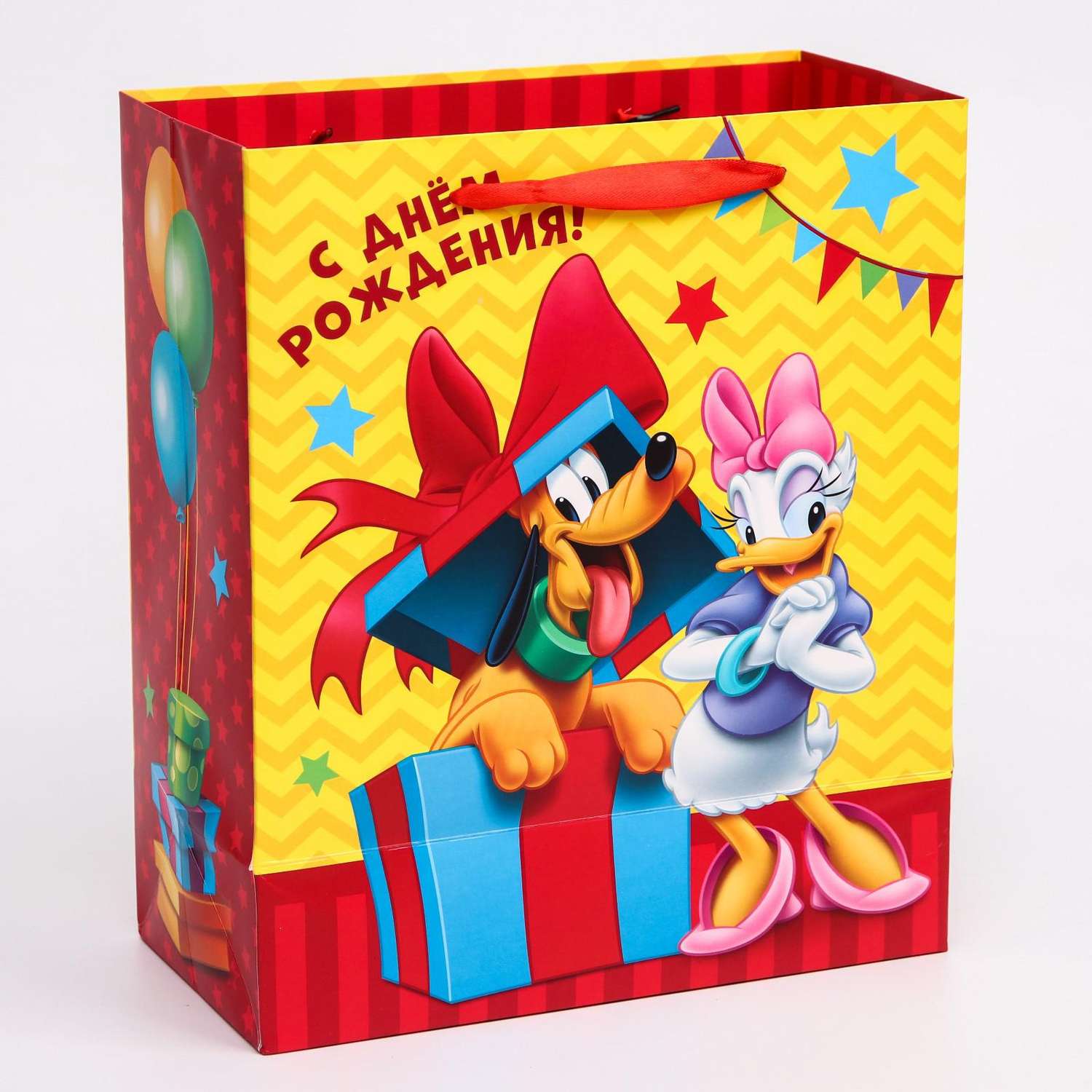 Пакет подарочный Disney «С Днем Рождения!» Микки Маус - фото 2