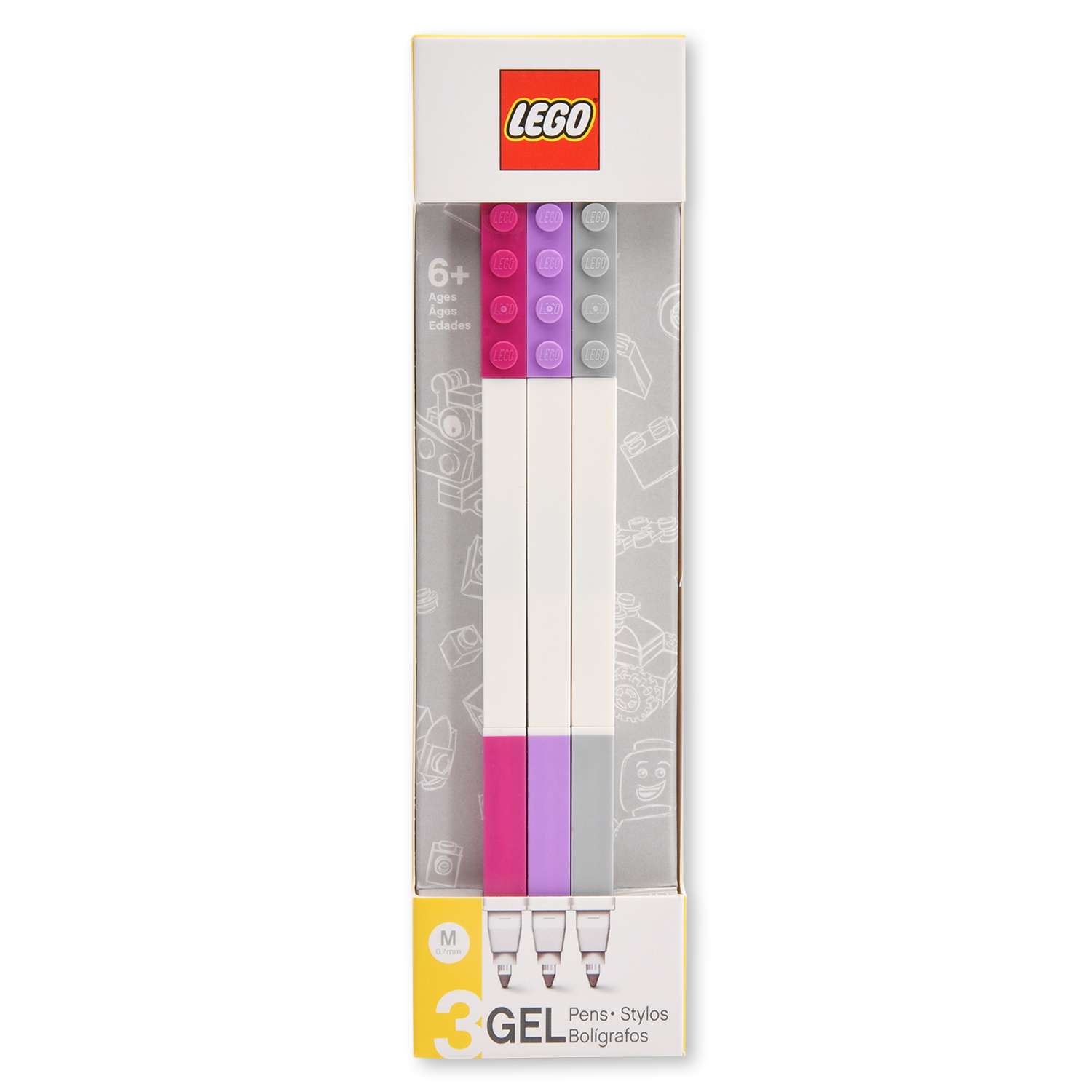 Ручки LEGO 3шт Цветные 51861 - фото 1