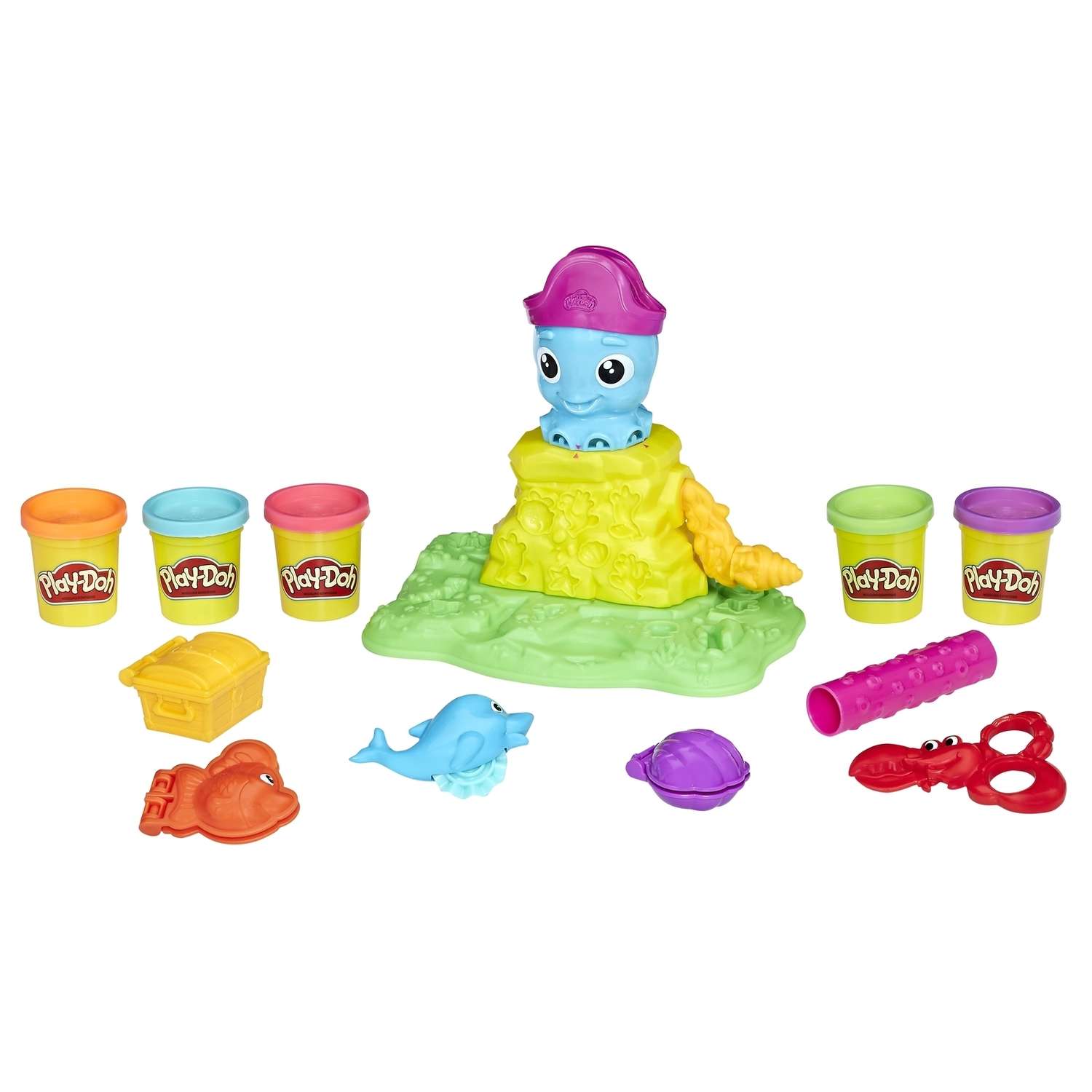 Набор Play-Doh Веселый Осьминог E0800EU4 - фото 2