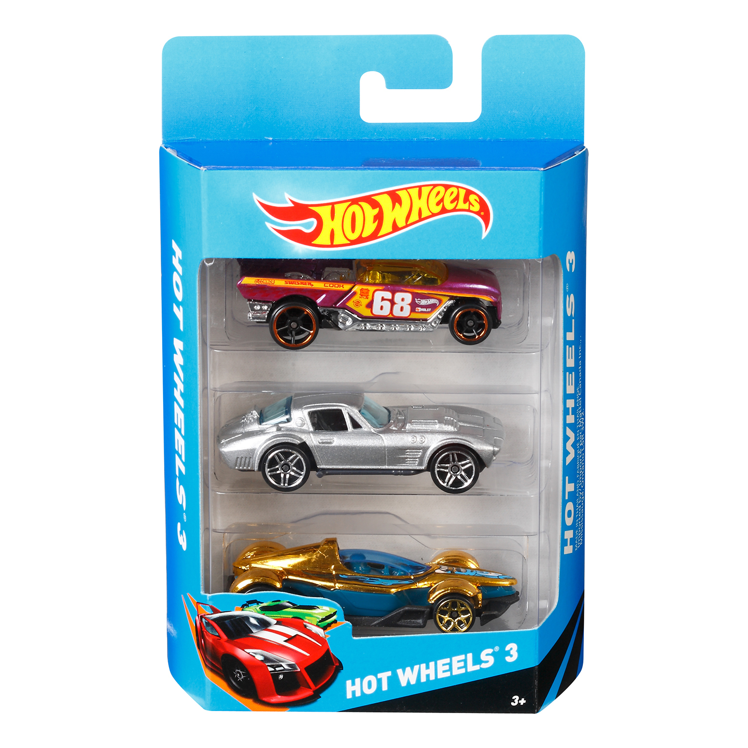 Подарочный набор Hot Wheels из 3 машинок в ассортименте K5904 - фото 41