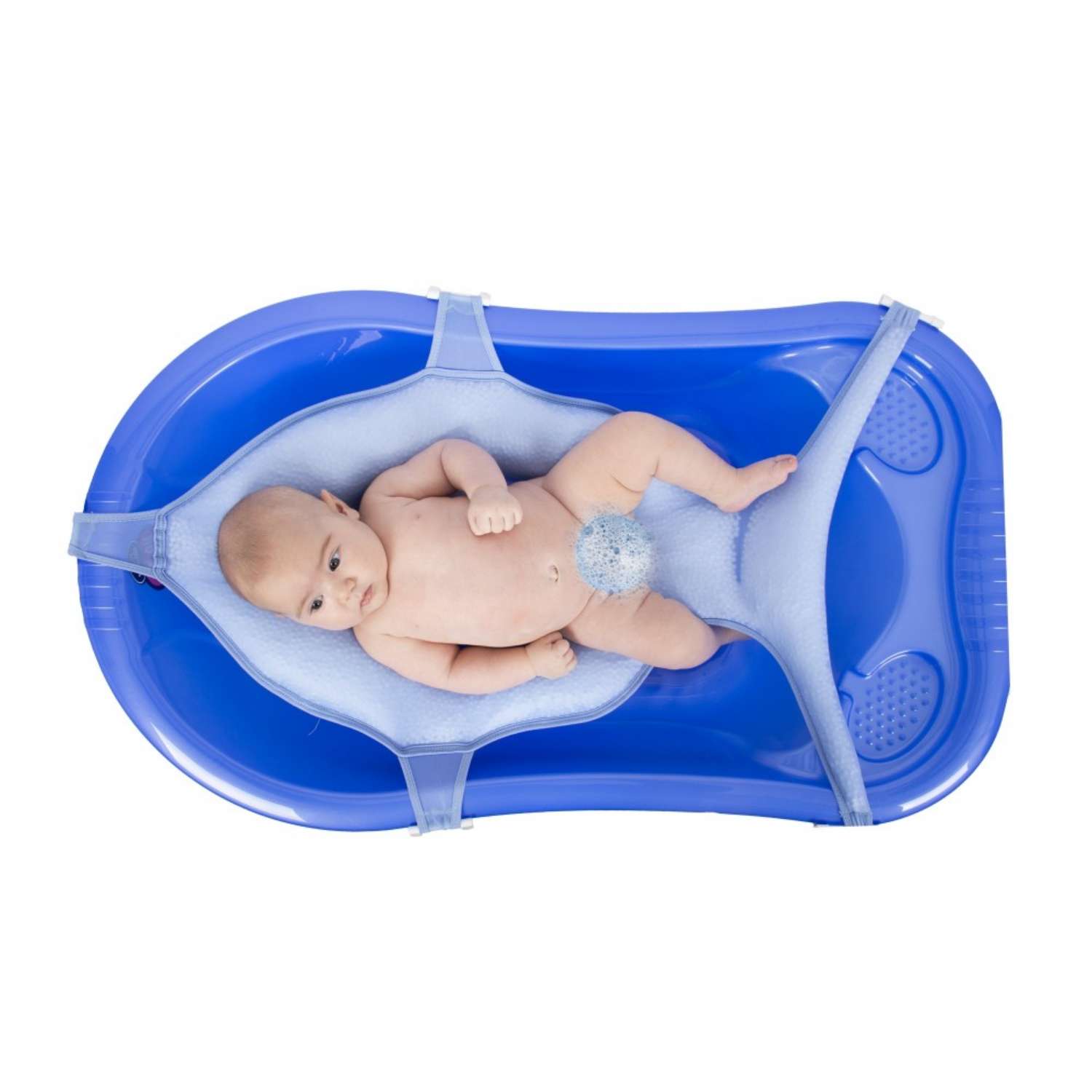 Гамак SEVIBEBE для купания малыша многофункциональный цвет-голубой - фото 2
