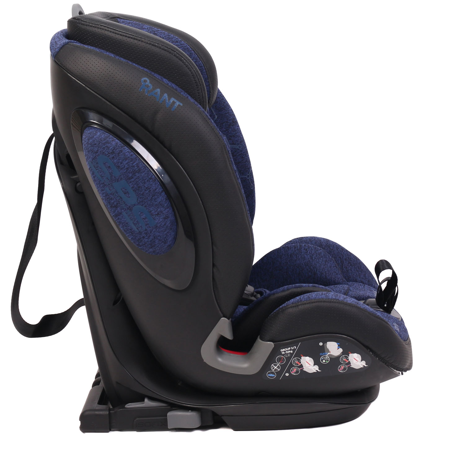 Автокресло Rant iQ isofix Blue - фото 3