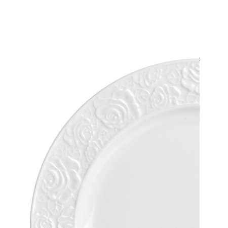 Набор тарелок Elan Gallery Белые розы