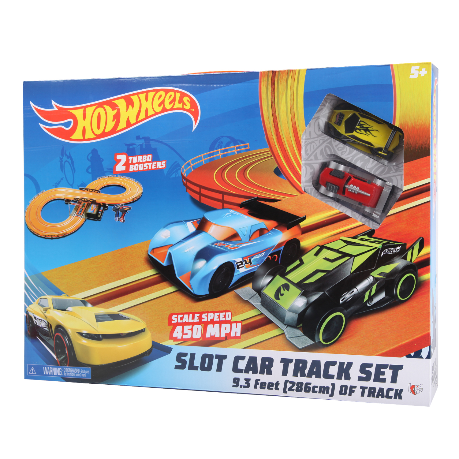 Набор с треком Hot Wheels 286см 83105 купить по цене 199 ₽ в  интернет-магазине Детский мир