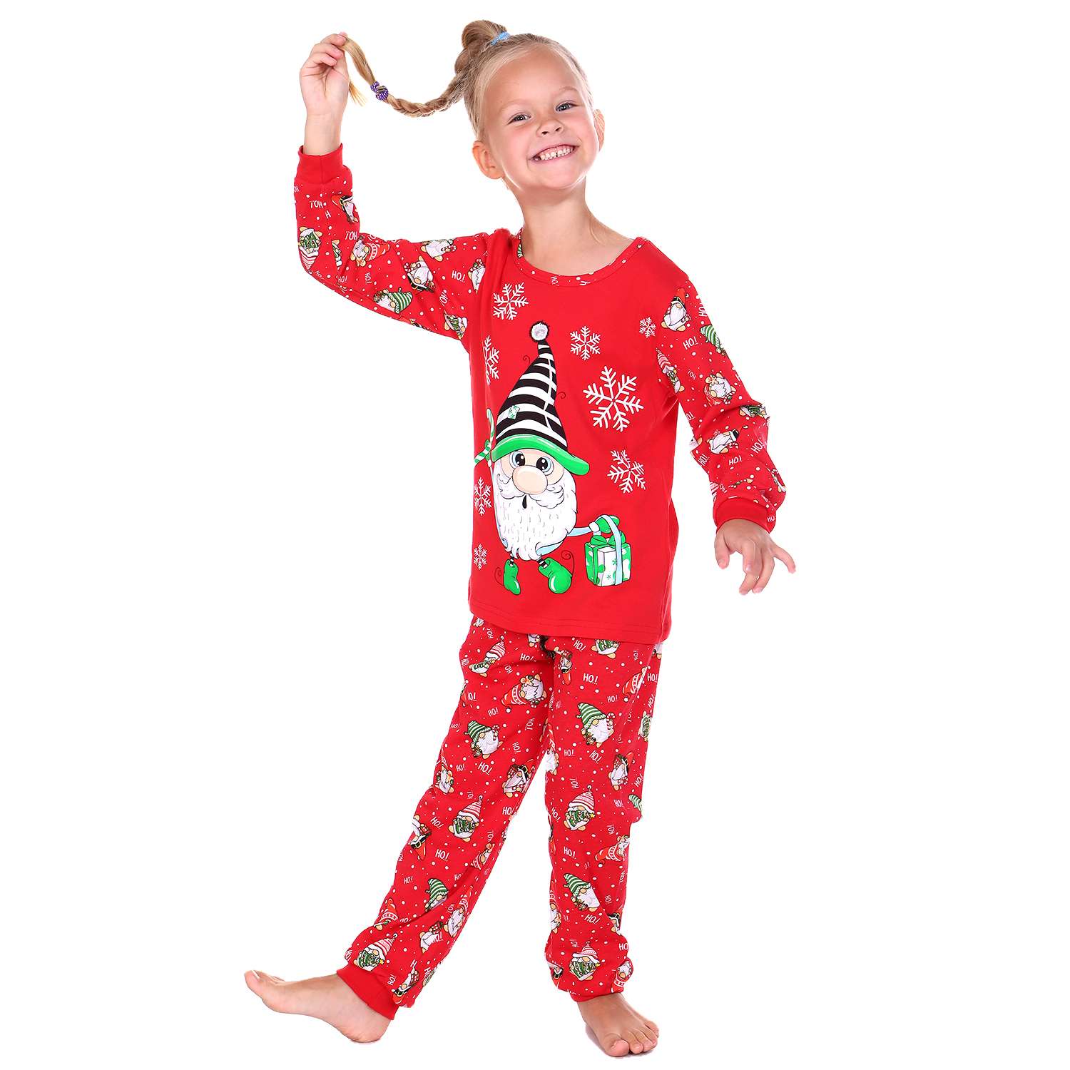 Пижама Детская Одежда 0405КПрД2/красный3 - фото 4