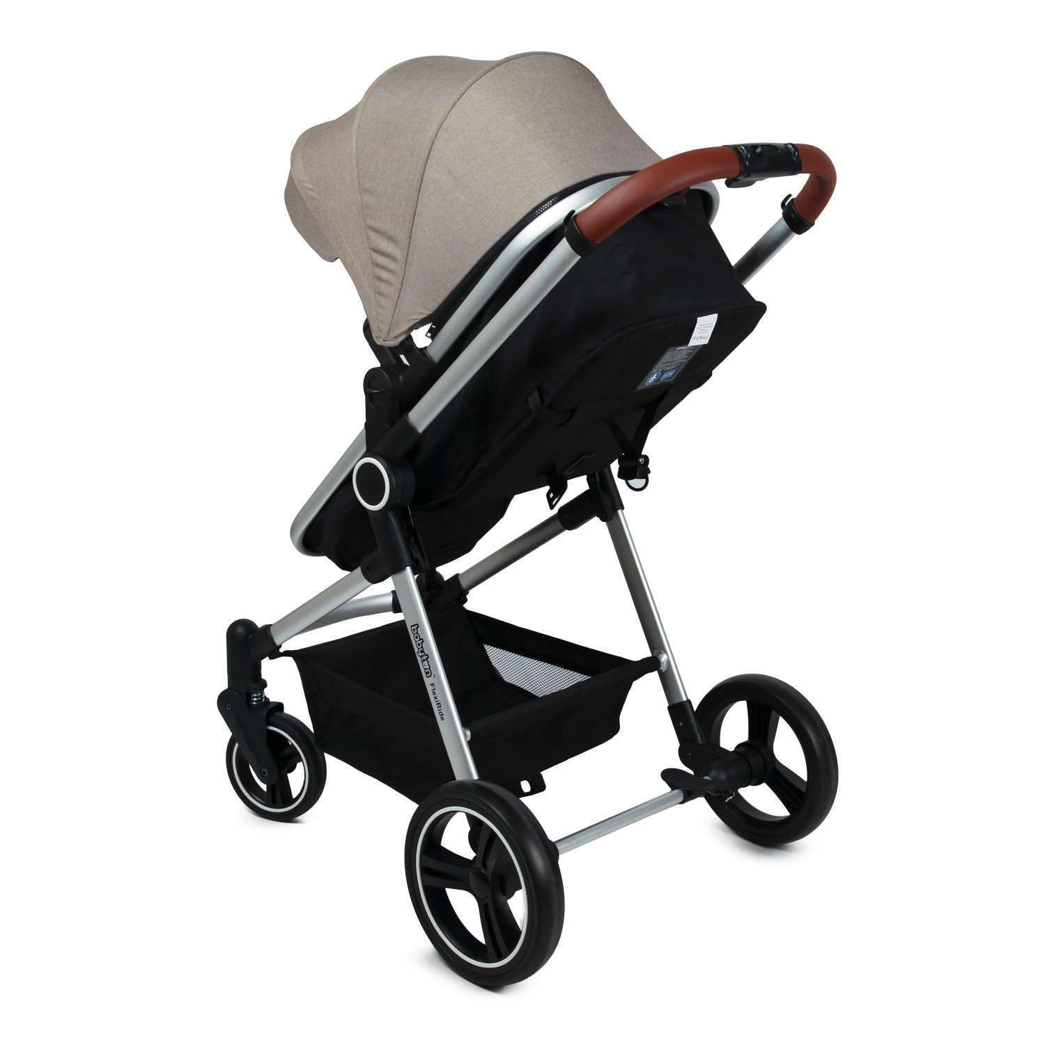 Коляска 3в1 Babyton Flexi Ride Black-Beige - фото 16