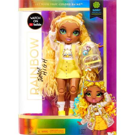 Кукла Rainbow High Jr. High Серия 1 Sunny Madison