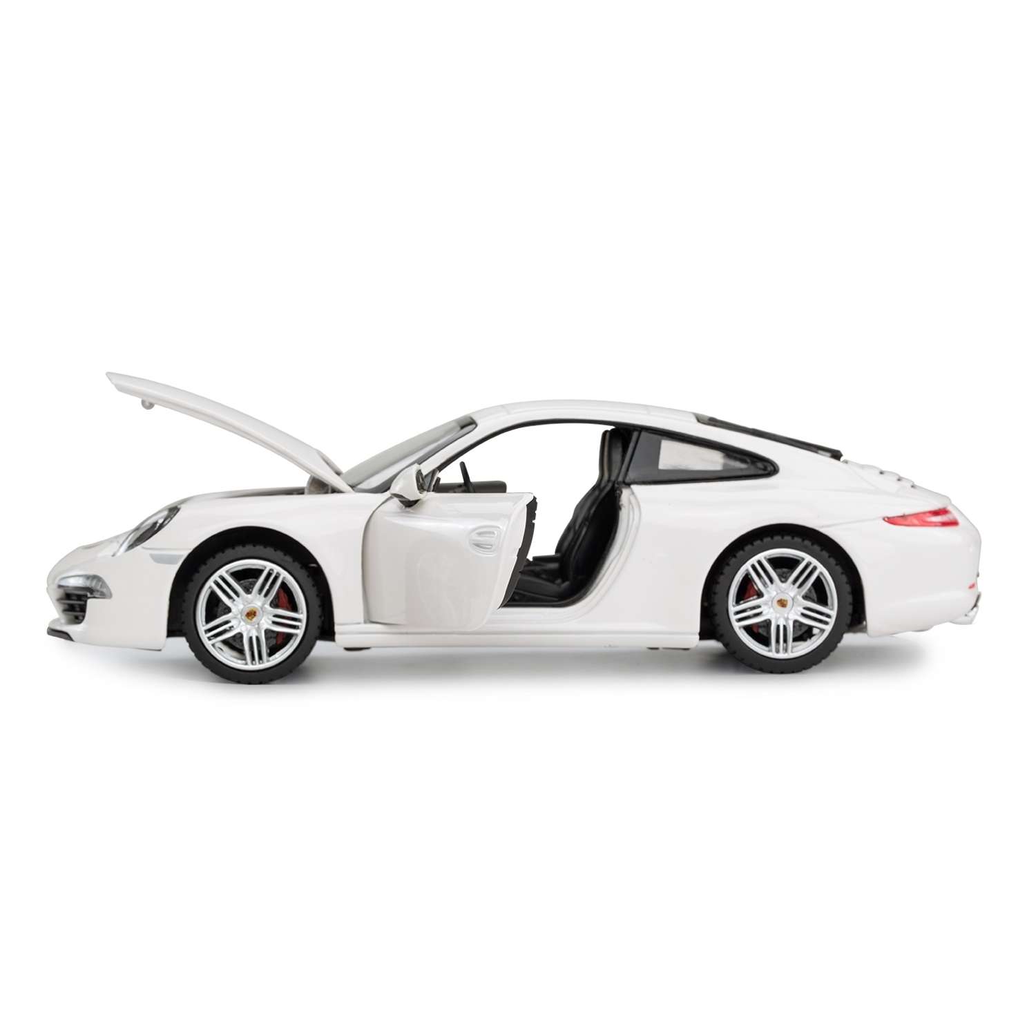 Машинка Rastar Porsche 911 1:24 белая 56200 - фото 3
