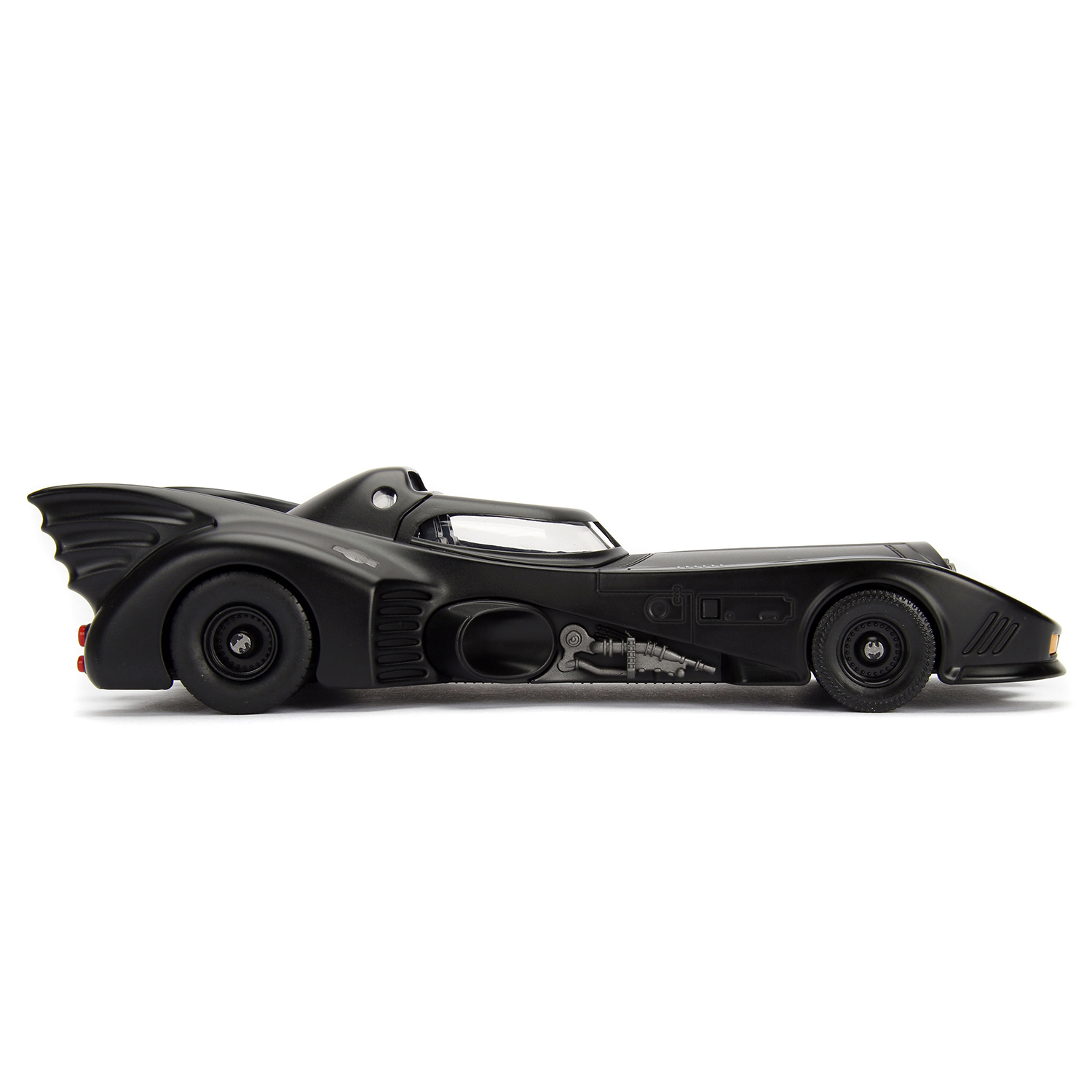 Автомобиль Jada Batmobile with Batman 1:24 черный ТоуR15 - фото 12