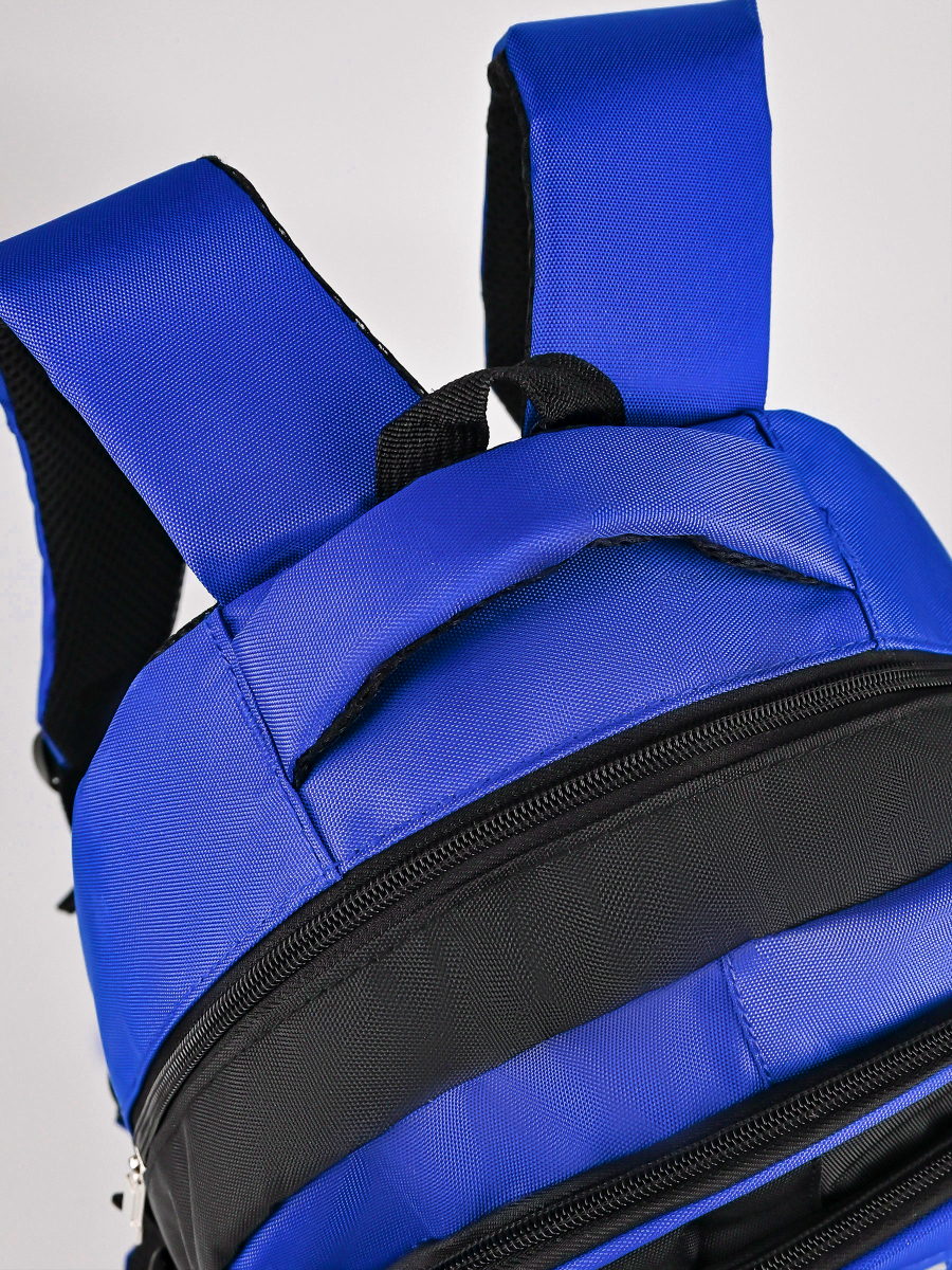 Рюкзак школьный Evoline Светло синий черный EVO-159-2 - фото 9