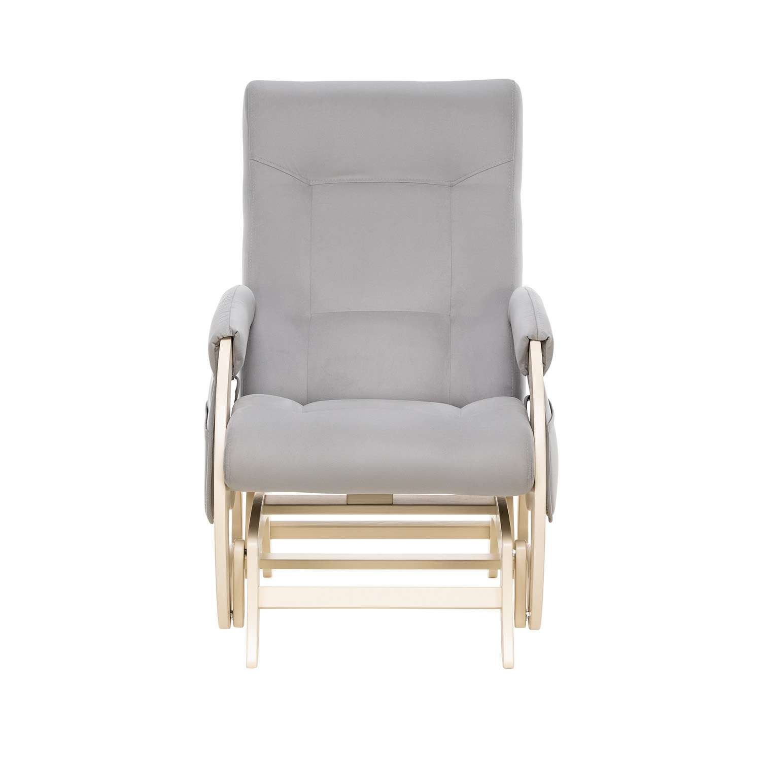 Кресло для кормления Milli Ария с карманами дуб шампань / ткань V 51 - фото 2