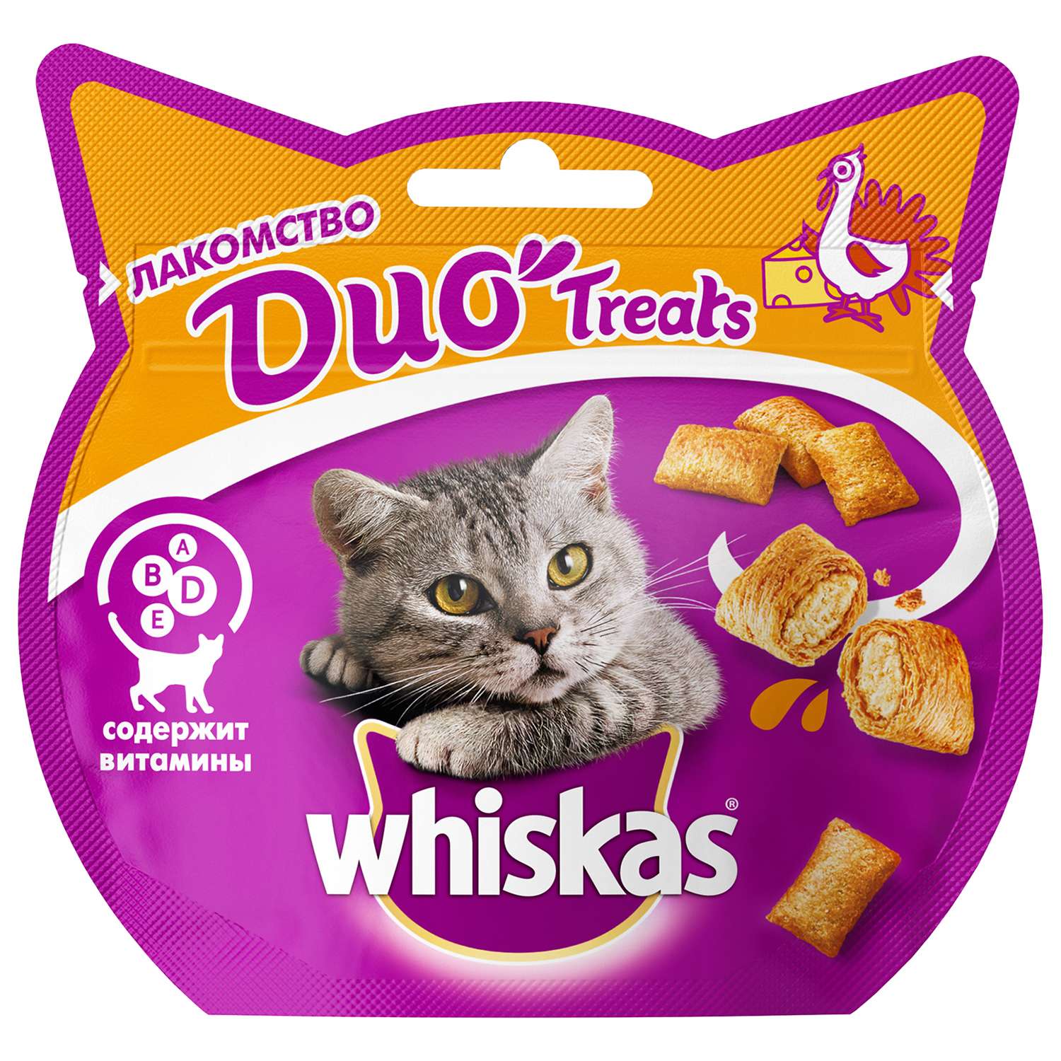 Лакомство для кошек Whiskas с индейкой и сыром 40г - фото 1