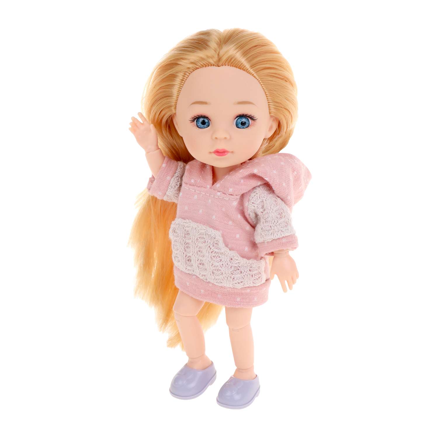 Кукла для девочки Наша Игрушка шарнирная 15 см 803595 - фото 3