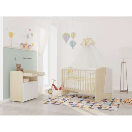 Комод Polini kids Simple 1270 Клен-Белый