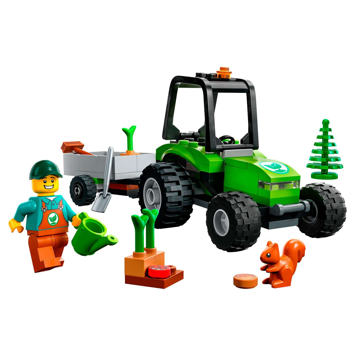 Конструктор детский LEGO City Трактор для работ в парке 60390 - фото 3