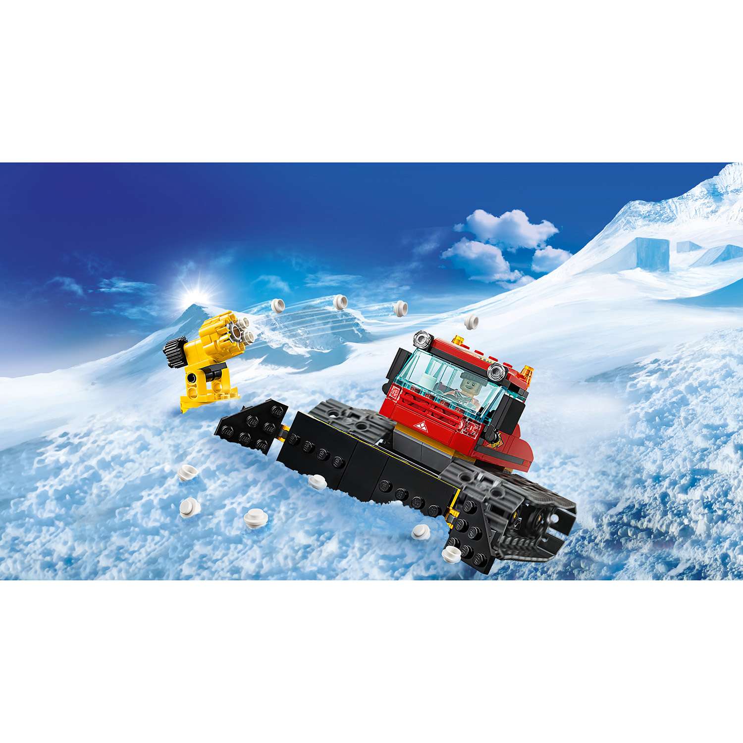 Конструктор LEGO City Great Vehicles Снегоуборочная машина 60222 - фото 8