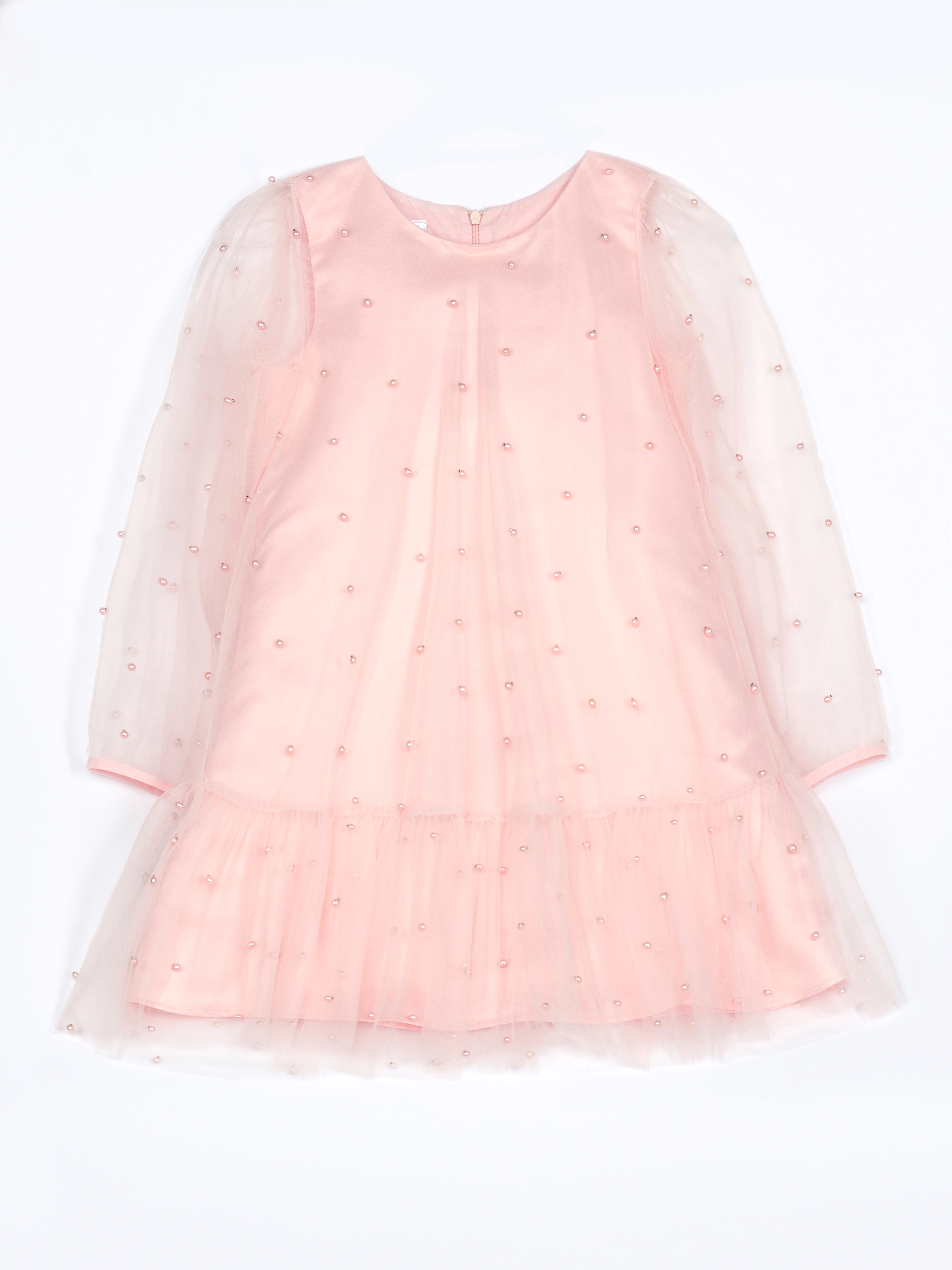 Платье LisaWeta D-078-23 розовый - фото 11