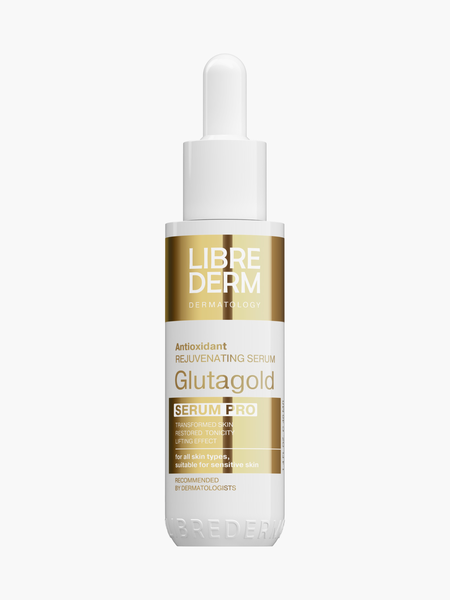 Сыворотка для лица Librederm serum pro антиоксидантная для обновления кожи Glutagold 40 мл - фото 13