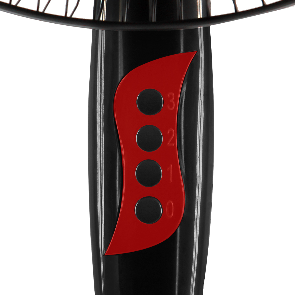Вентилятор напольный HOME ELEMENT HE-FN1204 черный красный - фото 17
