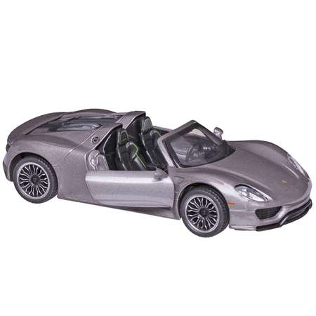 Автомобиль Abtoys Porsche MSZ 1:43 инерционный серый