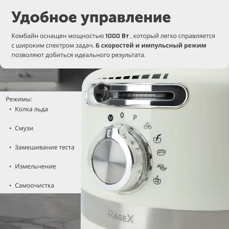 Кухонный комбайн RageX R108-105