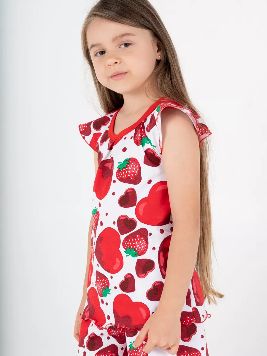 Пижама DANKIDS Пижама strawberry 104- РОНДА - фото 3