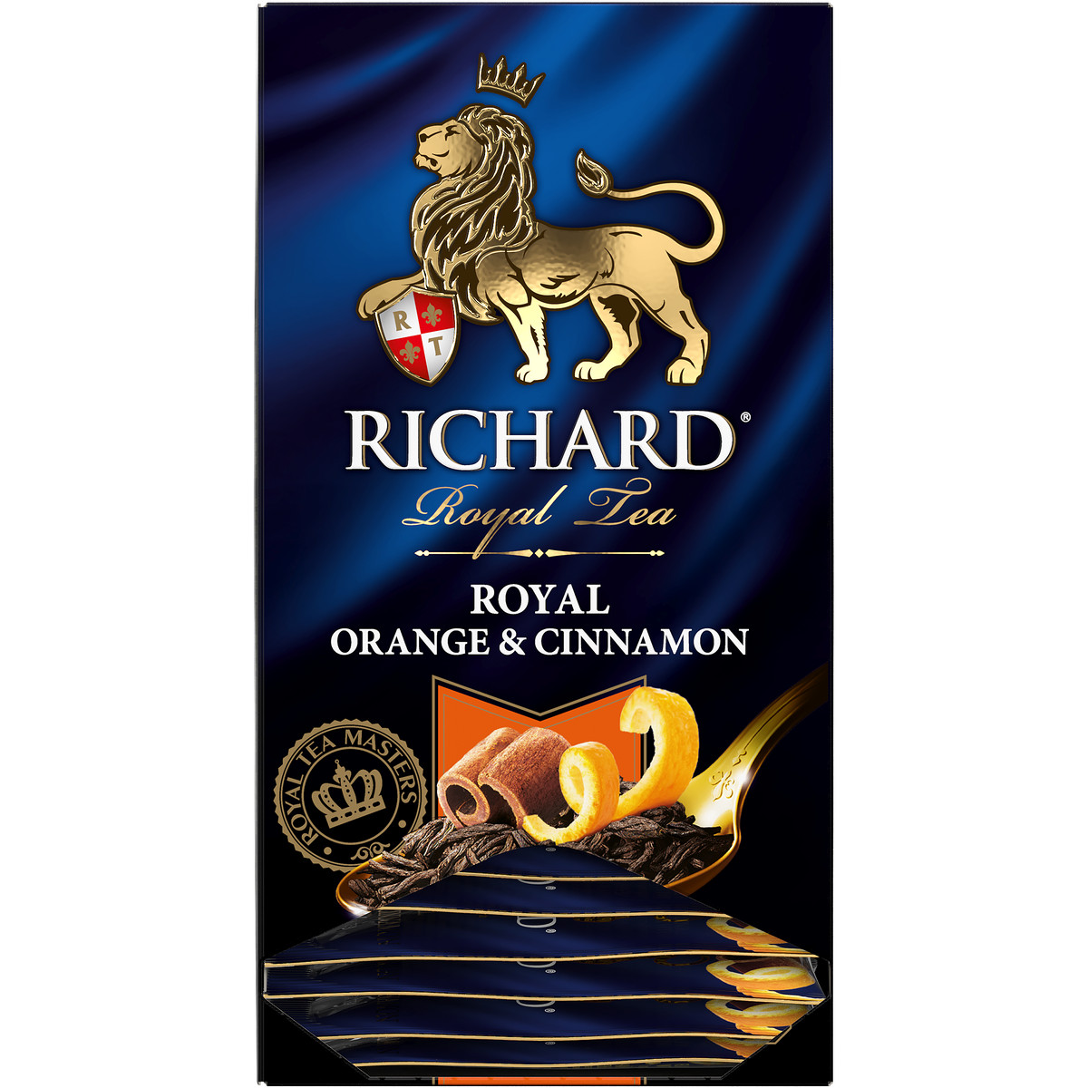 Чай черный Richard Orange Cinnamon ароматизированный 25 пакетиков - фото 4