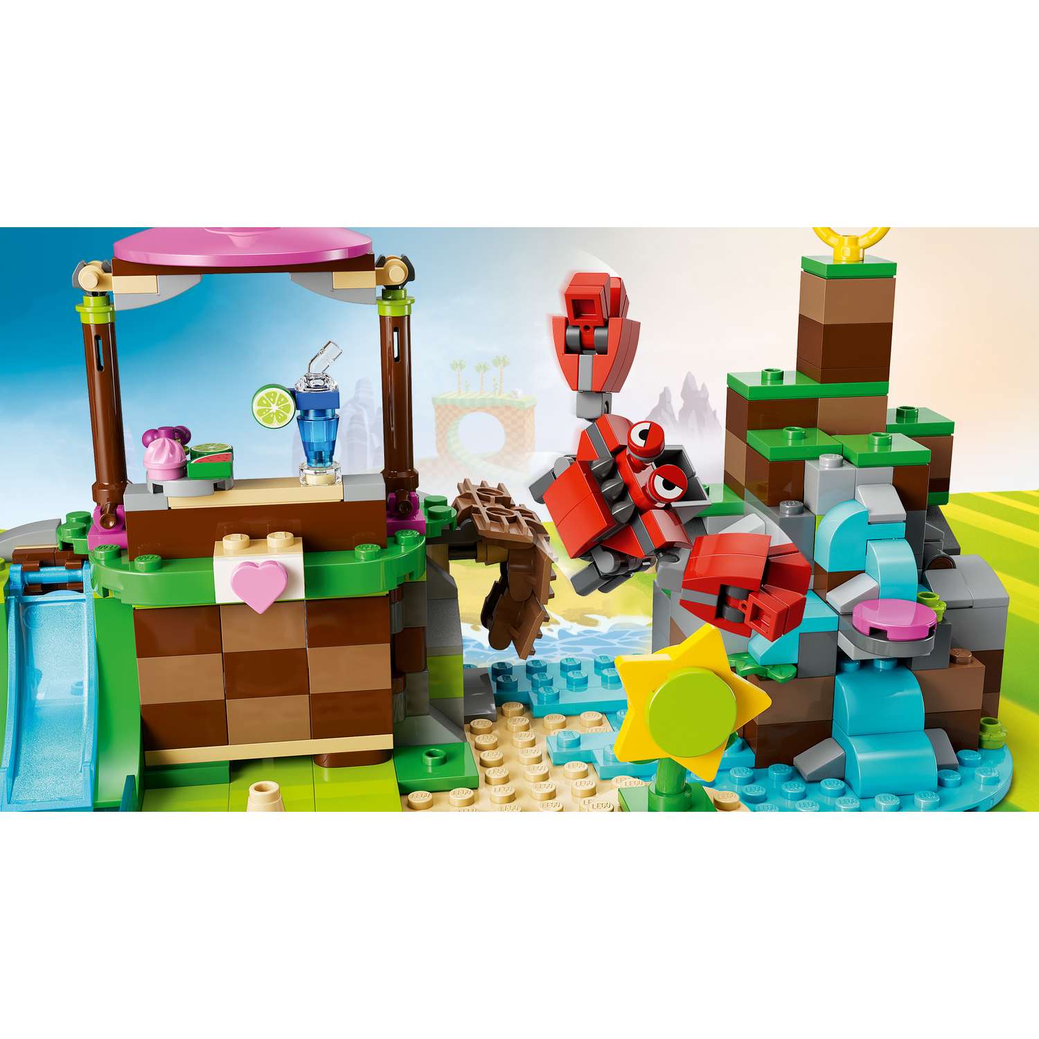 Конструктор LEGO Sonic the Hedgehog  Остров спасения животных Эми 76992 - фото 9