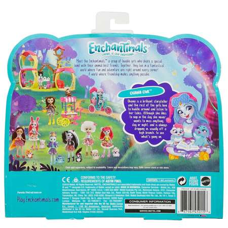 Кукла Enchantimals со зверушкой и тематическим набором FCG78