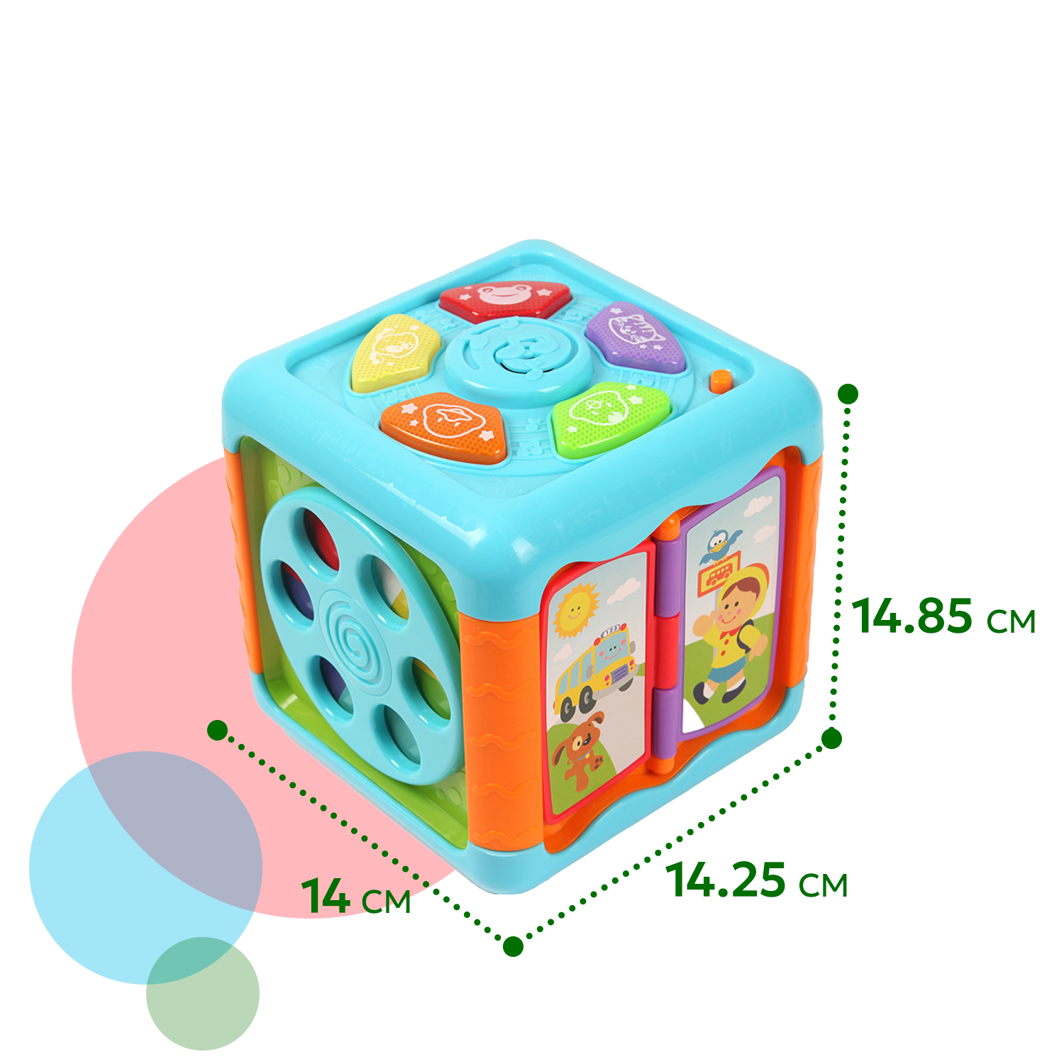 Игрушка BabyGo Кубик интерактивный - фото 5