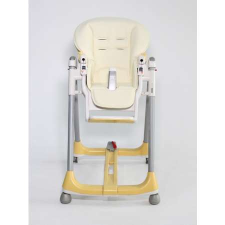 Чехол из экокожи Чехольчик ОК на стульчик для кормления Peg perego Prima Pappa Diner молочный