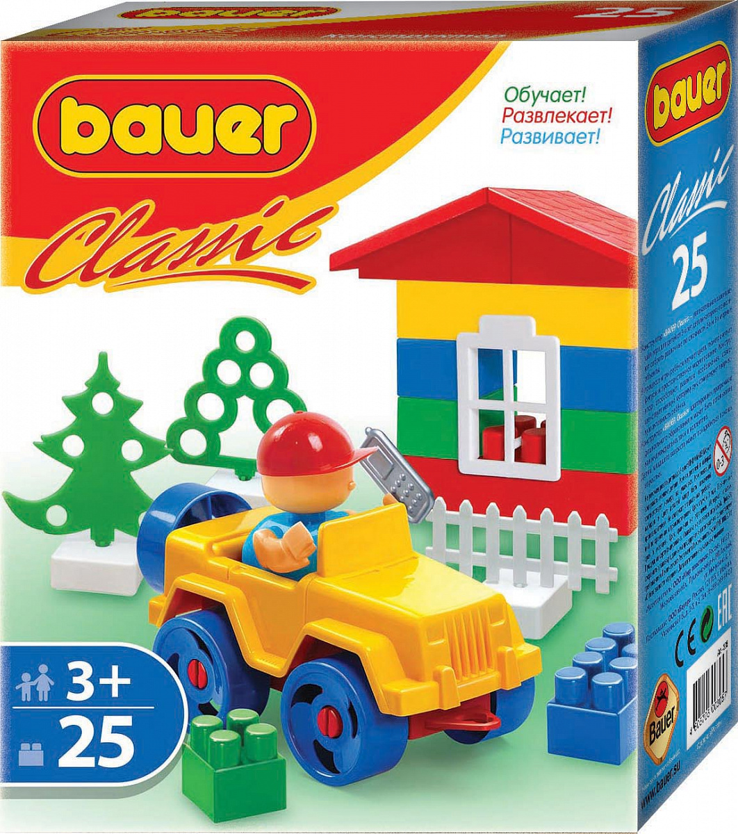 Конструктор 32 детали BAUER Classic серия ЭКО - фото 1