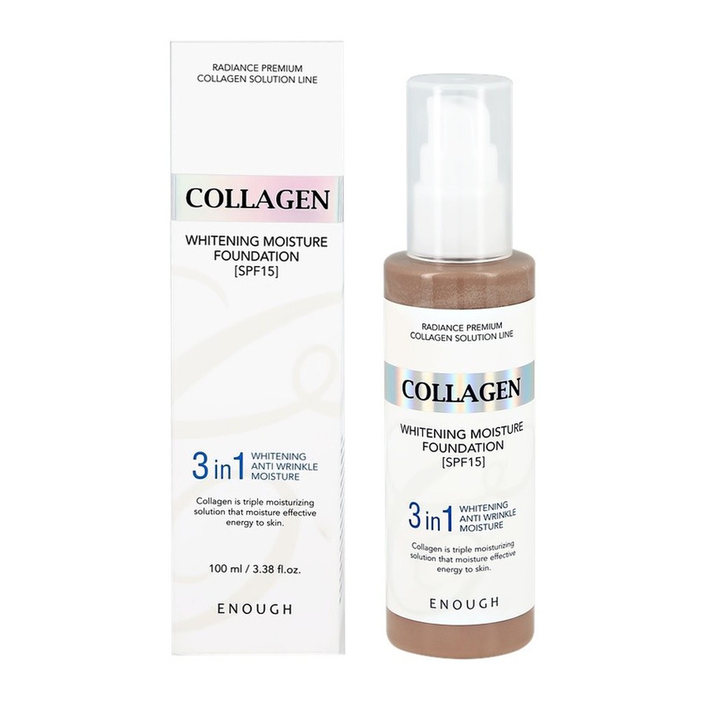 Тональная основа ENOUGH Collagen 3in1 тон 13 - фото 4