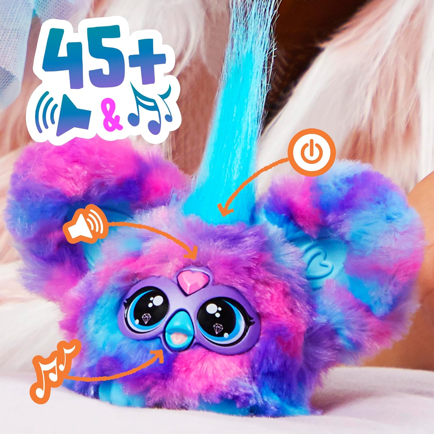 Игрушка интерактивная Furby Luv Lee F88955X0 - фото 3