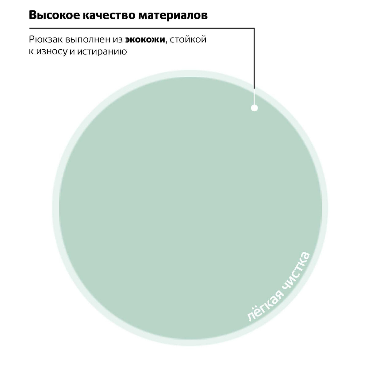 Рюкзак Brauberg Молодежный сити-формат Селебрити бирюзовый - фото 6