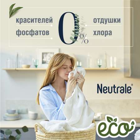 Гель для стирки Neutrale для шерстяных и шелковых вещей c гипоаллергенной ECO формулой 950мл