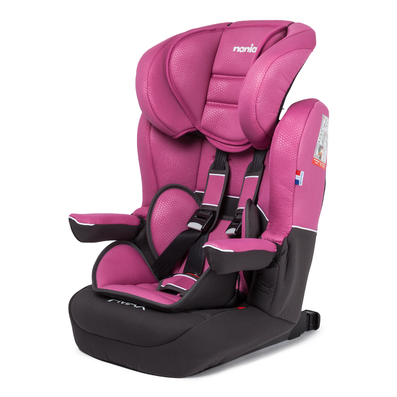 Автокресло Nania Imax Isofix Luxe Pink - фото 1