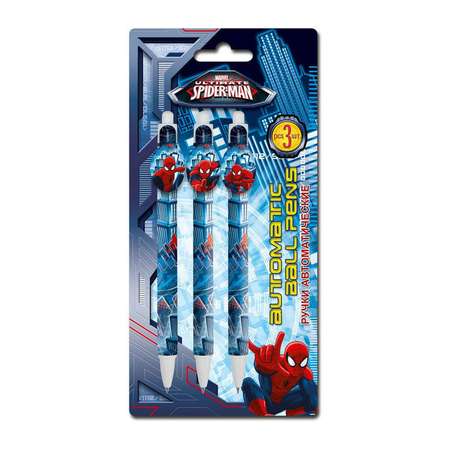 Ручки шариковые Kinderline Spider-man