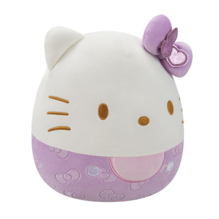 Игрушка мягкая Squishmallows Сиреневая китти