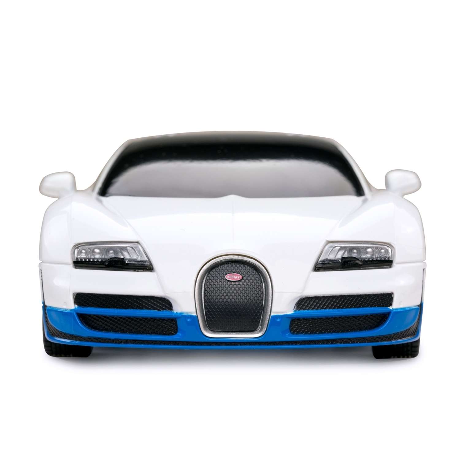 Машинка р/у Rastar Bugatti GS Vitesse 1:24 белая - фото 4