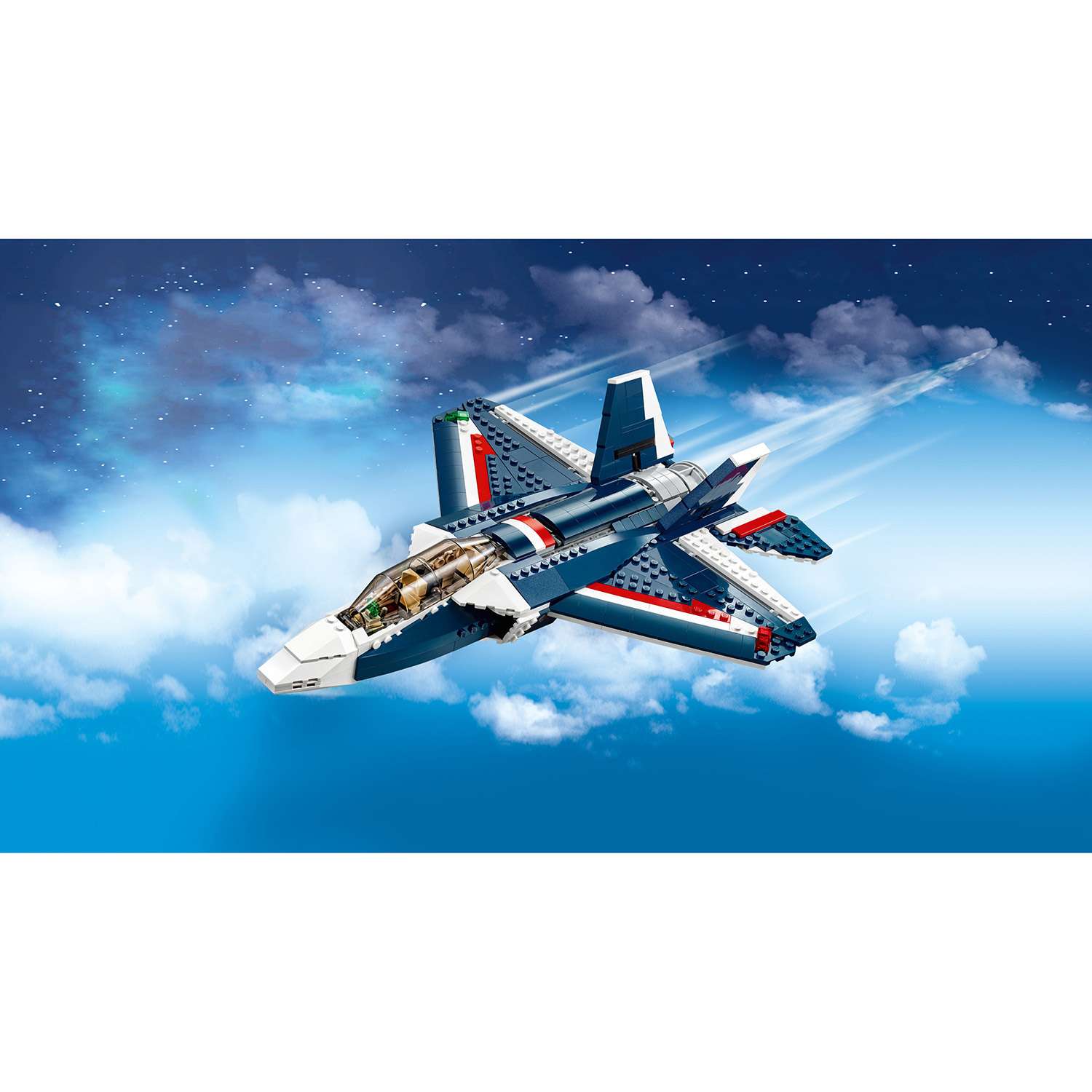 Конструктор LEGO Creator Синий реактивный самолет (31039) - фото 4