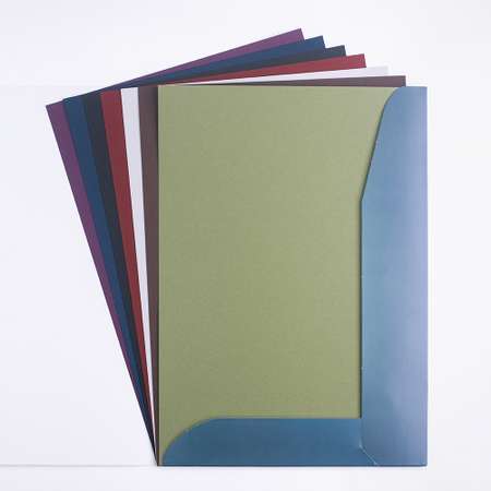 Бумага для пастели Малевичъ А3 в папке ассорти цветов 270 г/м 7 листов
