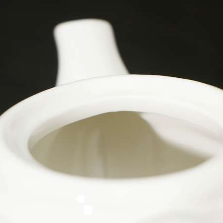 Заварочный чайник Sima-Land керамический BellaTenero «Волна» 250 мл цвет белый
