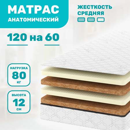 Матрас Капризун Джангл Лакки 120х60