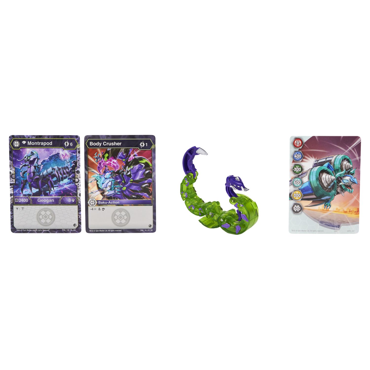 Фигурка-трансформер Bakugan Геоган S3 Chase Mnst Centipede 6059850/20131557 - фото 1