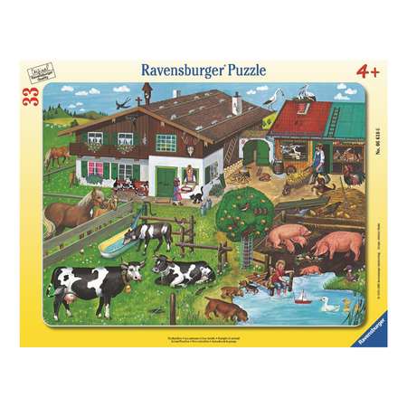 Пазл Ravensburger Деревенские животные 30-48 дет в ассортименте