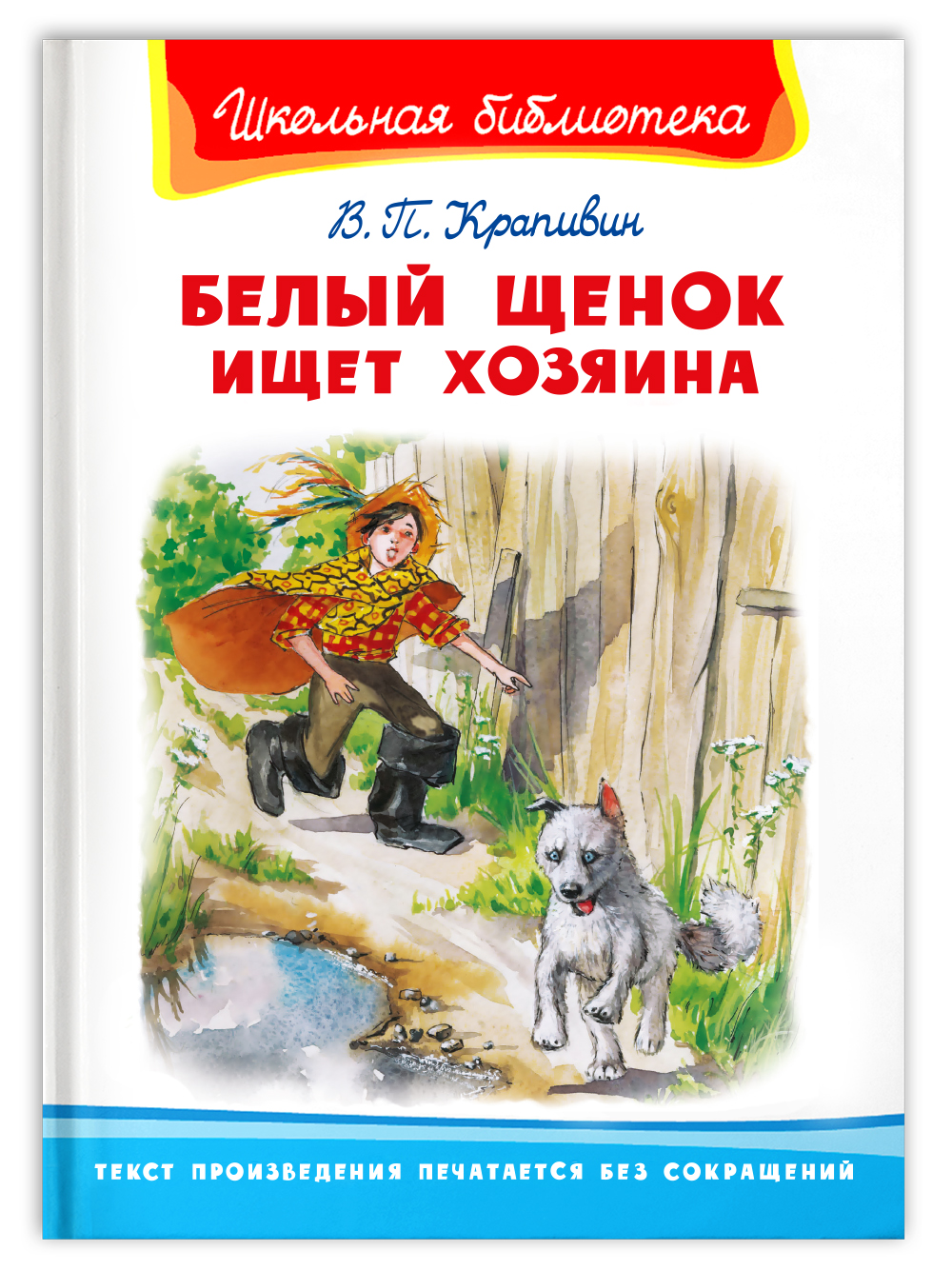 Книга Омега-Пресс Внеклассное чтение. Крапивин В.П. Белый щенок ищет хозяина  купить по цене 288 ₽ в интернет-магазине Детский мир